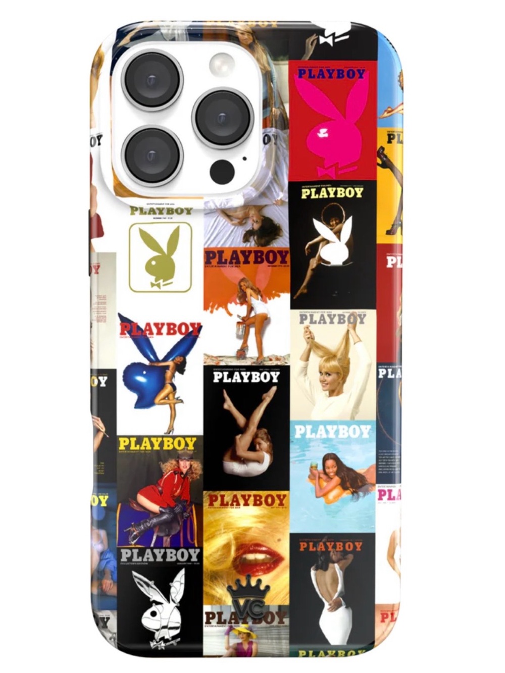 Velvet Cavier Playboy MagSafe iPhone 15 Pro Max case